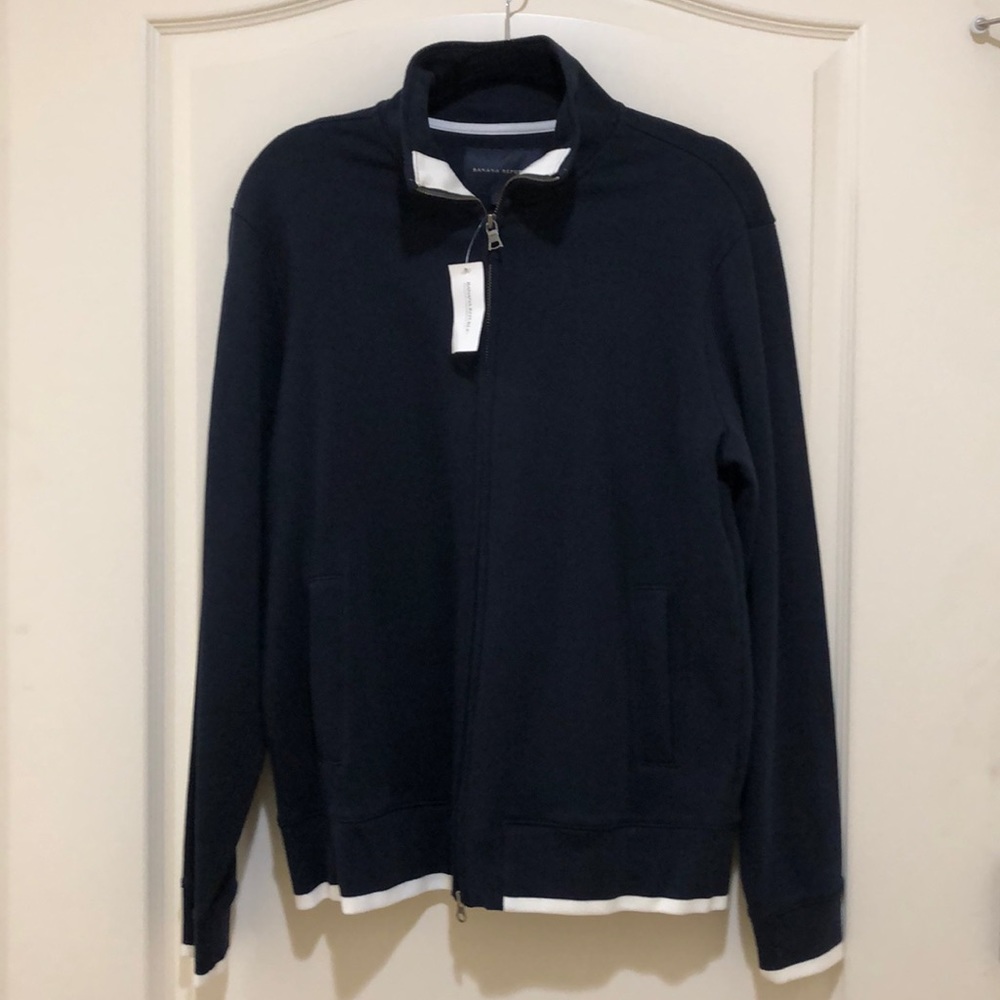 BANANA REPUBLIC ZIP UP NWT